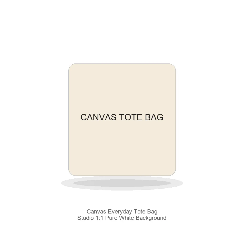 Canvas Everyday Tote Bag