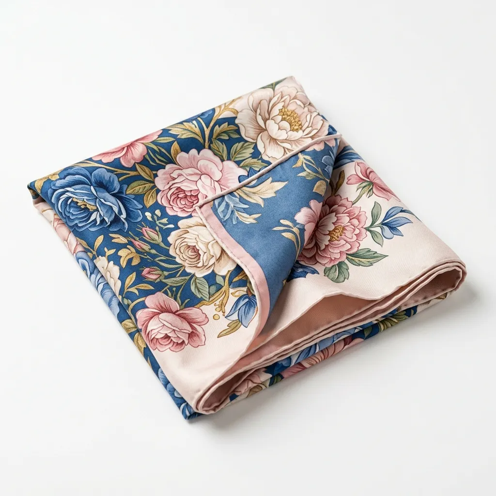 Silk Pattern Scarf