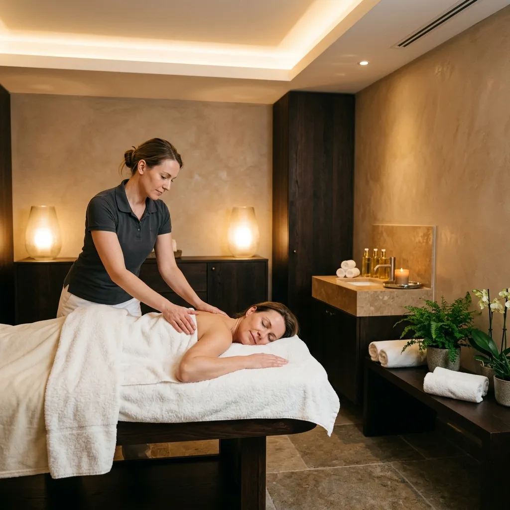 Serene Spa & Wellness Room